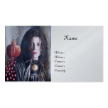 MAGDALEN MONOGRAM silver Business Cards