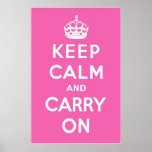Magenta Pink Posters