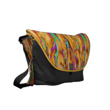 Magic Mushroom Multicolors Courier Bags
