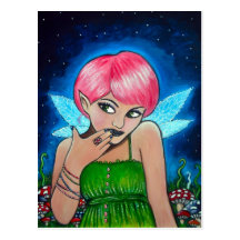 Magic Mushrooms Post Card