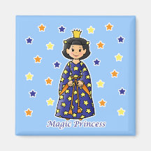 Magic Princess Fridge Magnet