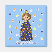 Magic Princess Refrigerator Magnets