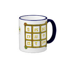 MAGIC SQUARE 33 / BLUE TALISMAN MUG