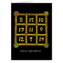 MAGIC SQUARE 33 CARDS