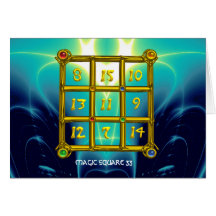 MAGIC SQUARE 33 CARDS