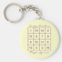 Magic Square Keychains