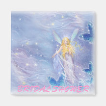 MAGICAL BRIDAL SHOWER INVITATION MAGNET