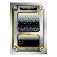 Magical Fantasy Game Card with QR Code Business Card Templates