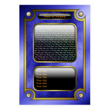 Magical Fantasy Game Card with QR Code Business Cards