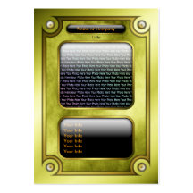 Magical Fantasy Game Card with QR Code Business Cards