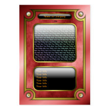 Magical Fantasy Game Card with QR Code Business Card