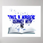 Magical Journey In A Book Print