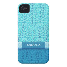 Magical Sea Green Fantasy Damask Case-Mate iPhone 4 Case