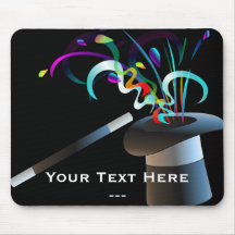 Magical Top Hat Mousepad
