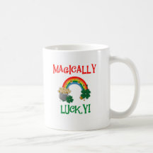 Magically Lucky T-shirts and Gifts Mugs