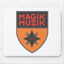 Magik Muzik "Orange/Red" mousepads