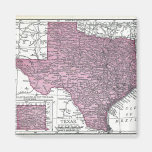 Magnet:   Map of Texas, 1921