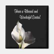 Magnificent Blessed & Wonderful Easter Greeting Refrigerator Magnets