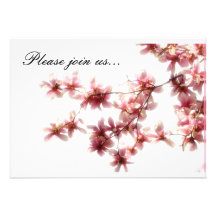 Magnolia Blossom Invitation