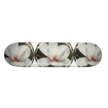 Magnolia Blossoms Skateboard