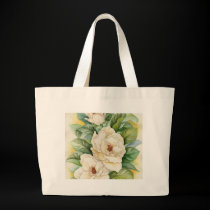 Magnolia Flower Watercolor Art - Multi bags