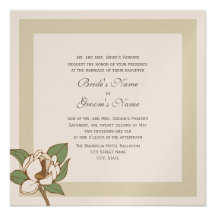 Magnolia Invitation