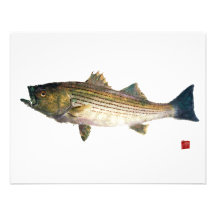Magnolia Striped Bass Invitation