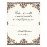Magnolias n Bird of Paradise - RSVP Response Card Invitations
