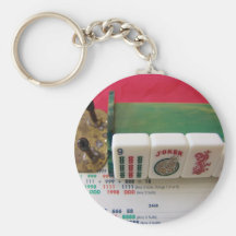 Mah-jongg anyone key chain