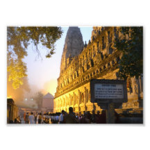 Mahabodhi Buddhist Temple Bodh Gaya India Photograph