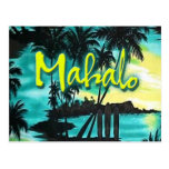 Mahalo Sunset Post Cards