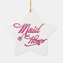 Maid Of Honor Ornamentos De Reyes Magos
