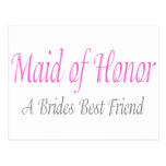 Maid Of Honour (A Brides Best Friend) Postcards