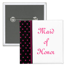 Maid of Honour Pin