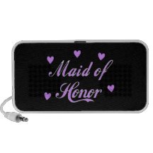 Maid of Honour Wedding Hearts Speaker