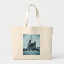 Maiden Voyage of RMS Lusitania, 13 Septemeber 1907 Canvas Bags