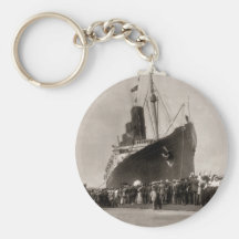 Maiden Voyage of RMS Lusitania, 13 Septemeber 1907 Key Chains