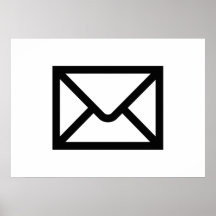 Mail Envelope Posters