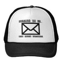 Mailmen Do It... With Their Packages. Mesh Hats