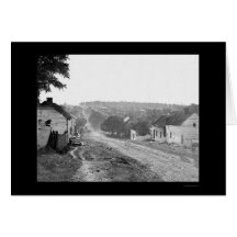 Main Street in Sharpsburg, MD 1862 Greeting Card