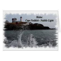 Maine Cape Neddick - Nubble Light Cards