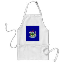 Maine Flag Aprons