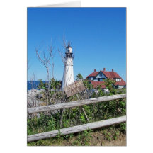 Maine Lighthouse Card