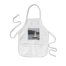 Maine Sailing Children's Smock Apron