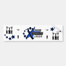 Maine Xtreme Cheer Bumper Sticker