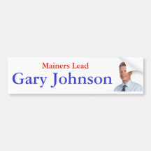 Mainers Lead Bumper Stickers