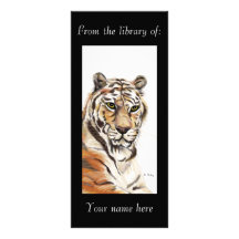 Majestic personalised bookmark personalised rack card