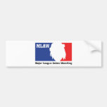 Major league Anime Watching Bumper Stickers