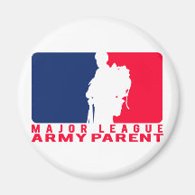 Major League Army Parent Magnet