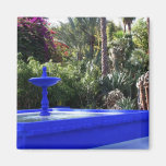 Majorelle garden fridge magnets